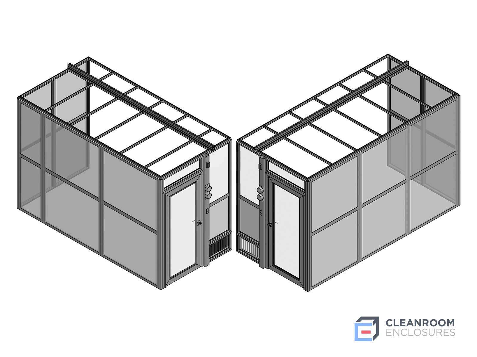 Dual Modular Cleanroom Diagram